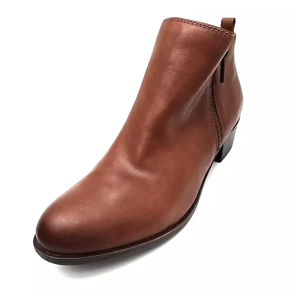 Lucky Brand Brown Ankle Boots - Picture 9 of 12
